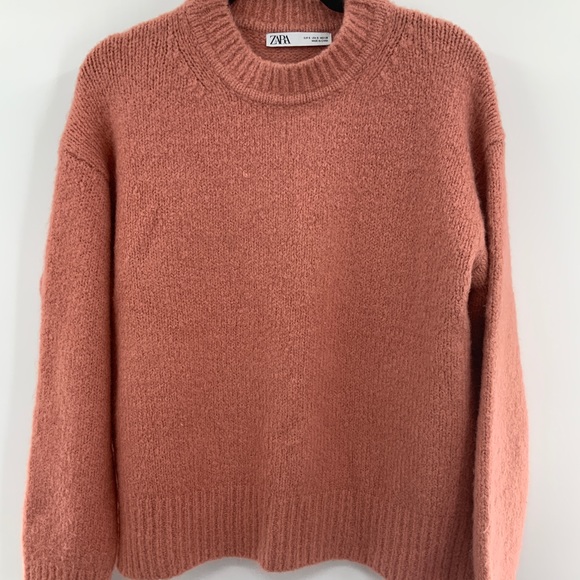 Zara STRAIGHT KNIT SWEATER - Picture 8 of 10